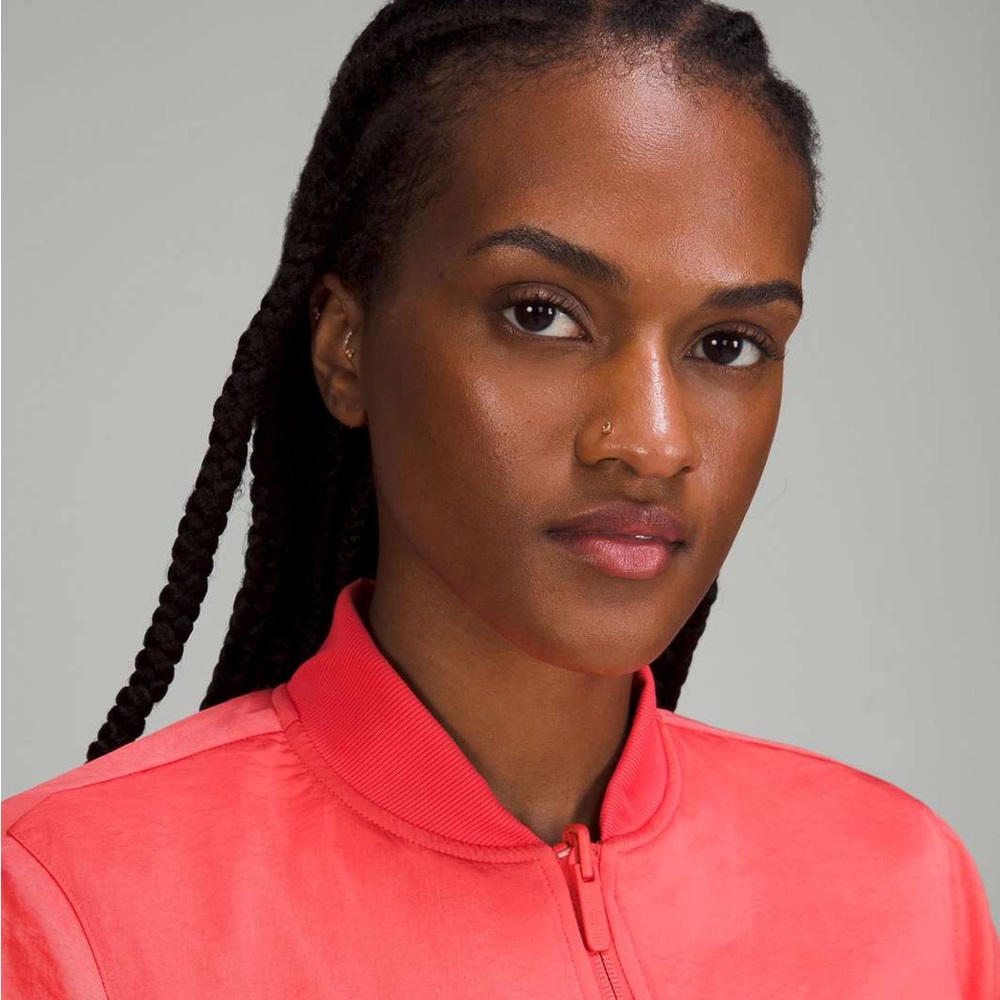 Lululemon Non-Stop Bomber Jacket (Pale Raspberry) - Picture 4 of 14